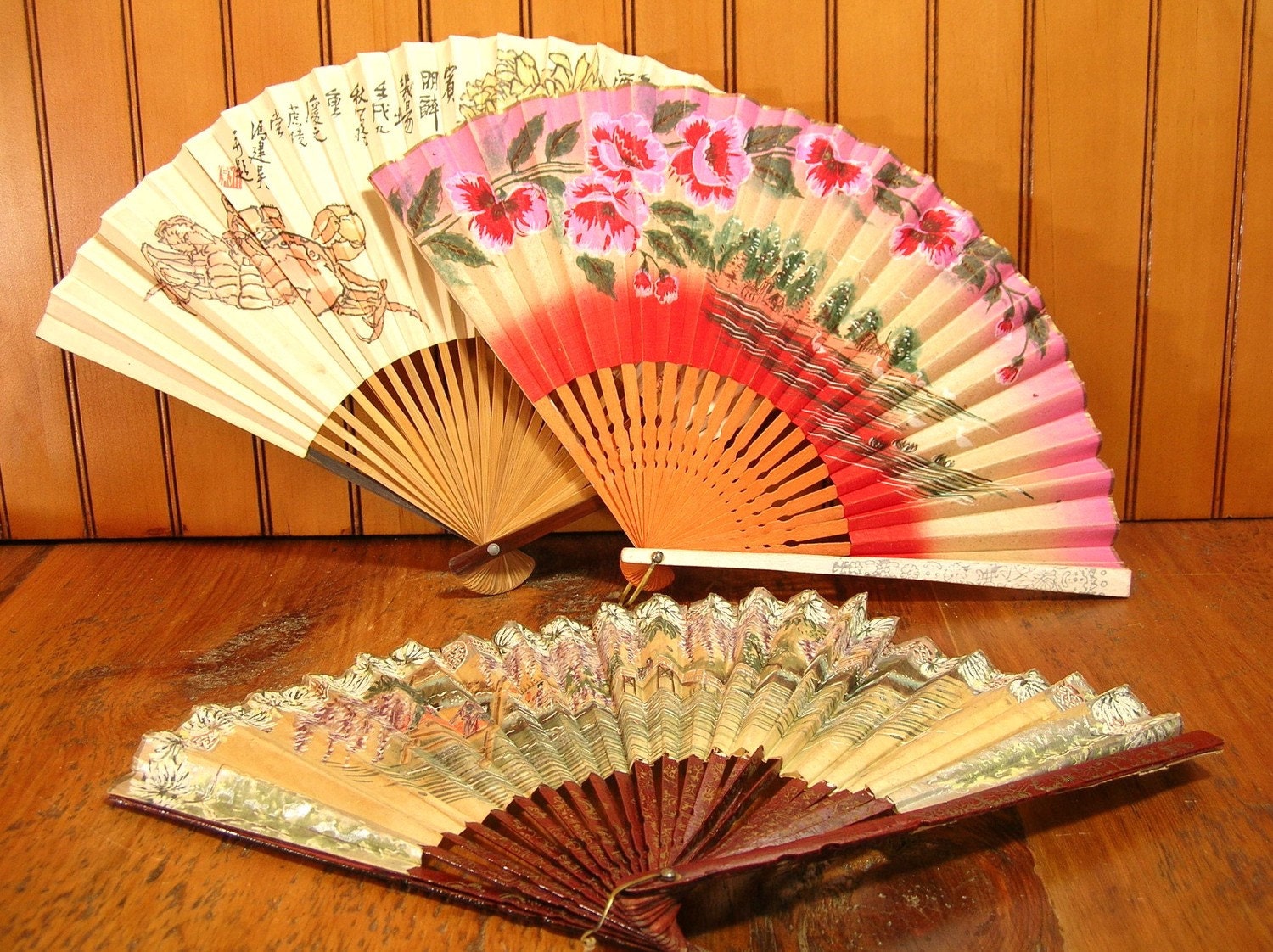 Vintage Oriental Fans Haute Juice