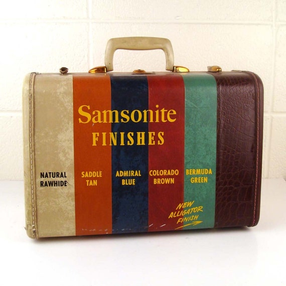 Vintage 1950s Samsonite Salesman Sample Demonstration Case