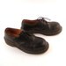 Doc Marten Oxfords Vintage 1990 Doc Martens Black Leather Steel Toe Shoes UK size 5