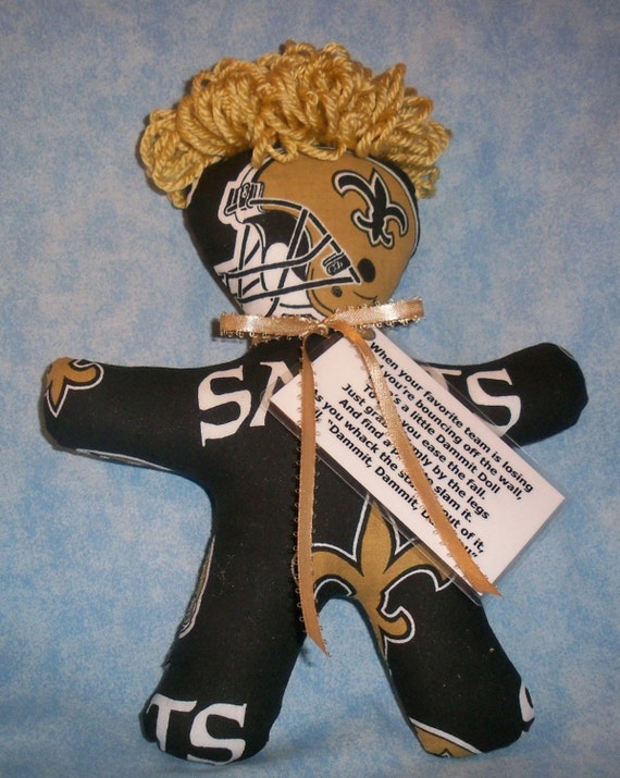 saints voodoo doll