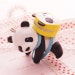 1pc Mr Panda Backpack Charm
