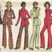 Vintage 1970s Shirt Jacket and Pants Sewing Pattern Simplicity 5247 Size 12 Bust 34