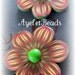 PDF tutorial - polymer clay- AyeletBeads flowers