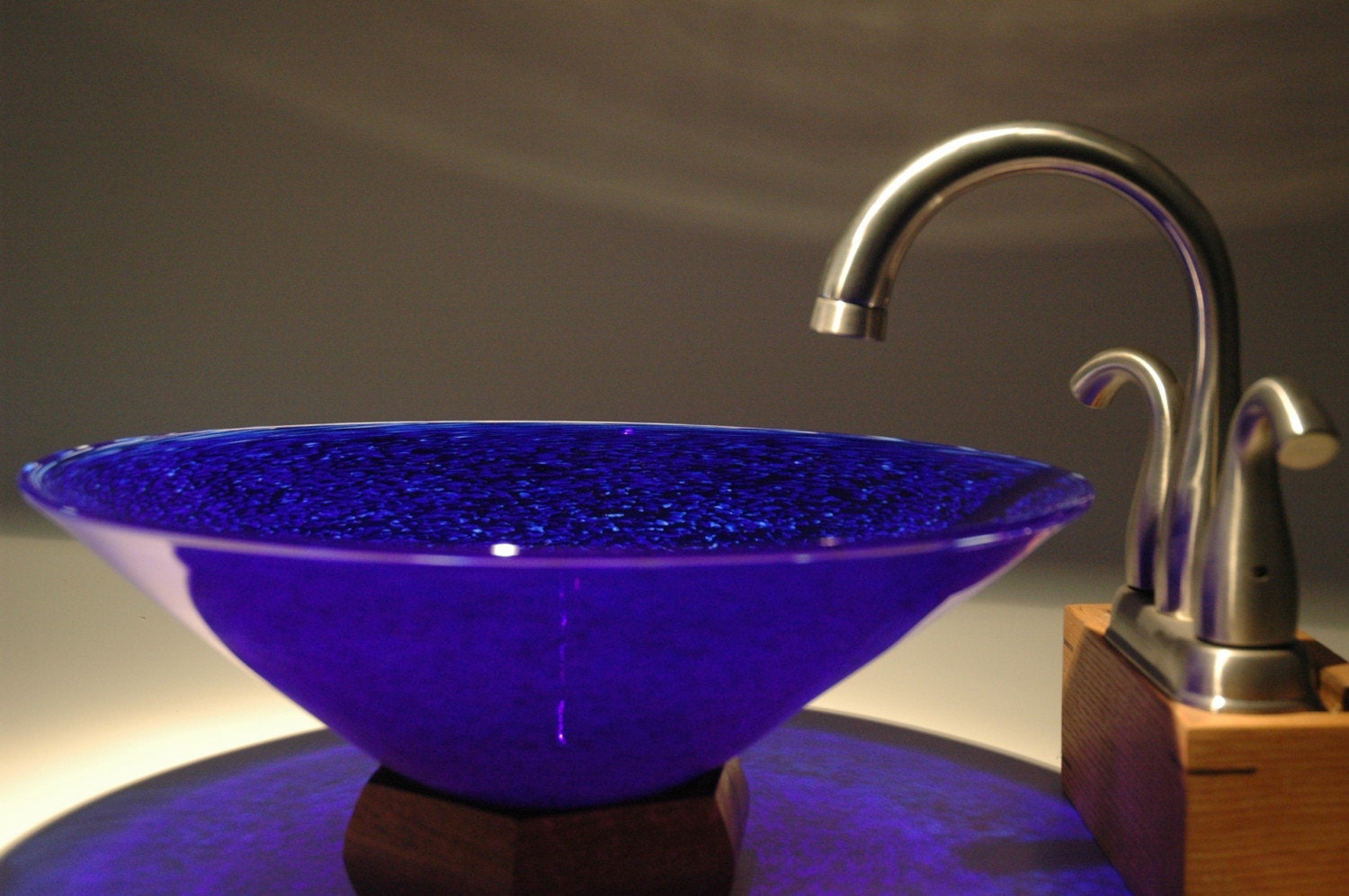 Cobalt Blue Sink slight Blemmish