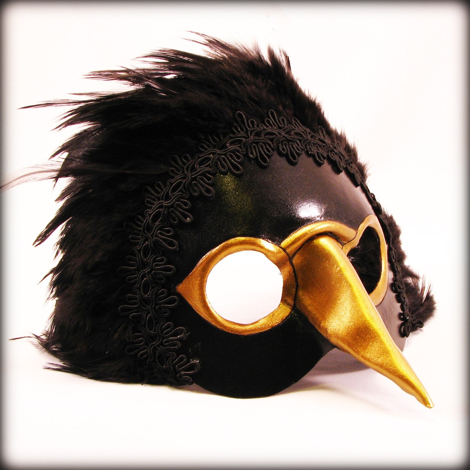 Black Swan Leather Mask