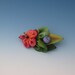 Fabric Flower Pin, Flower Pin, Silk Flower Pins, Silk Flower Brooch