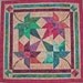 Quilted Table Topper/Wall hanging Autumn Maple Leaf
