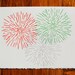 Fireworks Blank Greeting Card