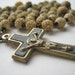 Antique bone rosary, French, 1900s
