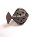 Vintage Pewter Swedish Fish Brooch, Pin, Rune Tennesmed, Modernist
