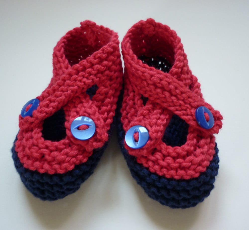 Baby Booties Knitting Pattern PDF Knitting Pattern Easy Knit