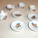 Miniature Tea Set - Doll playset - Porcelain - Vintage