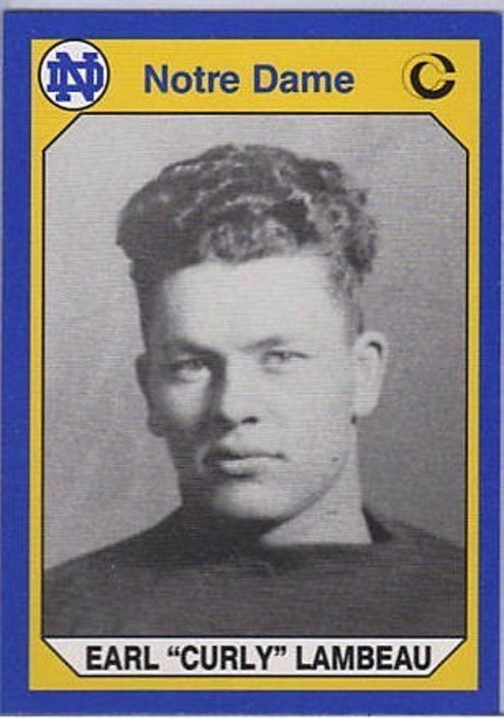 Curly Lambeau Acme Packers Rare Merv Corning Print 