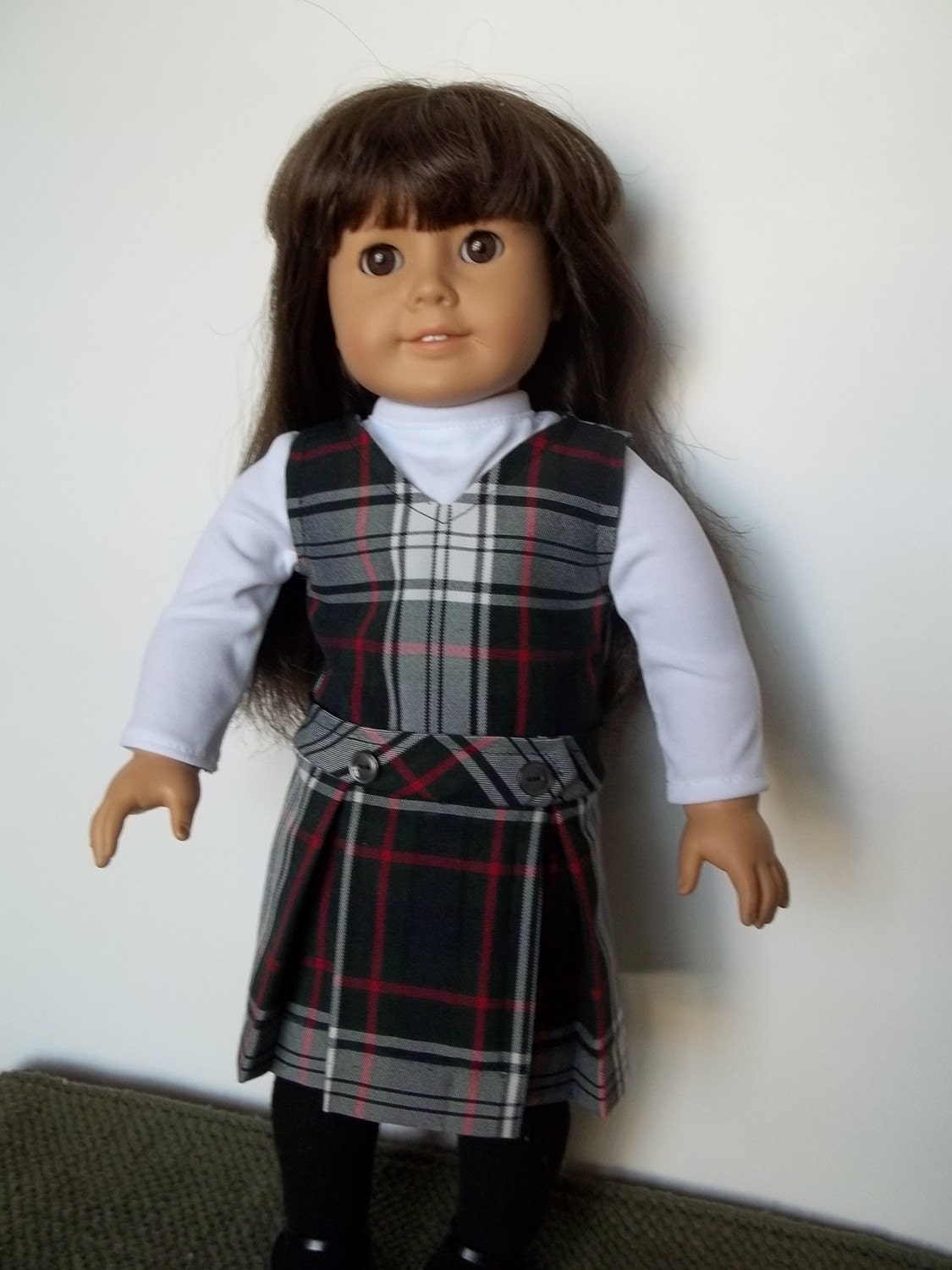 School uniform with blouse fits American Girl
