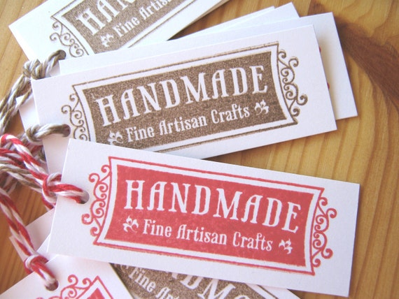 Handmade Craft Labels Tags