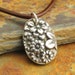 Fine Silver Flower Necklace - Vintage Bouquet
