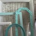 Shabby Chic Beach Cottage Frames - Aqua, White