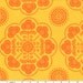 Ooh La La Cercle de Fleurs in Spice by Pillow and Maxfield for Michael Miller - 1 Yard