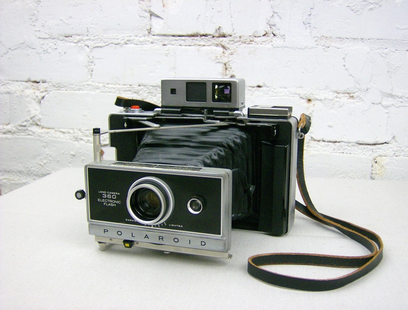 1960's Polaroid 360 Land Camera with Original Instructions