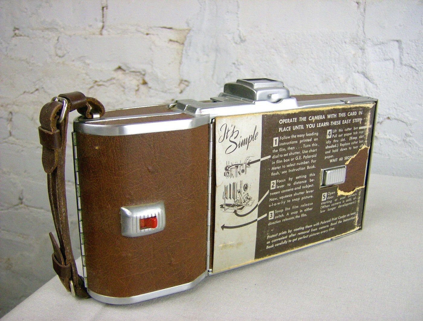BLACK FRIDAY SALE 1940's Polaroid Land Camera Model by JuniperHome