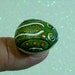 Leopard frog miniature dish garden decor mini lagoon Koi pond water feature fairy garden gnome home hand painted rocks by Rockartiste