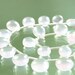AAA Rose Quartz Micro Faceted Heart Briolettes 8mm - 12mm