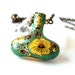 Urn Necklace, Vase, Vintage Cloisonne, Unique Jewelry