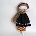 matryoska rag doll - babushka folk doll cloth