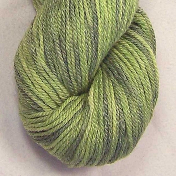 Items similar to Bamboo / Wool blend DK Weight Yarn Grass on Etsy