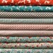 Eleven Fat Quarters from the Hello Betty Retro Colorway