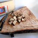 reclaimed super figure raised cottonwood cheese board