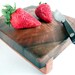 reclaimed local curly black walnut serving/cutting board
