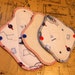 cloth menstrual pad set - 1 mini pad with 2 pantyliner pads - teen set