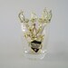 Vintage Souvenir Rhinestone Shot Glass Pike's Peak