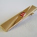 Vintage Ruby Red Rhinestone Tie Clip Anson Mens Accessory