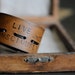 LIVE Consciously unisex leather cuff