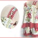 Matching Sister Outfit Big Sister Little Sister Floral Top & Ruffle Short Set Cottage Chic Girl Clothing Size 12mo-Girls 14 Children Clothes