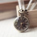 Antique Pocket Watch necklace - Steampunk style (PW005)