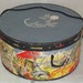 Vintage 1950's Paris Rome London Albouy Simone Gange Eiffel Tower Hat Box