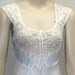 Vintage 1930's Godfried 32 Small Nightgown Lingerie Movie Star Hollywood Glam Bias Cut
