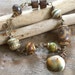 Desert Bounty Bracelet with Lampwork, Porcelain and Gemstones