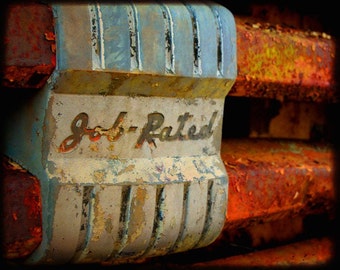 Big Joe's Message - Rusty Truck - Fine Art Photography