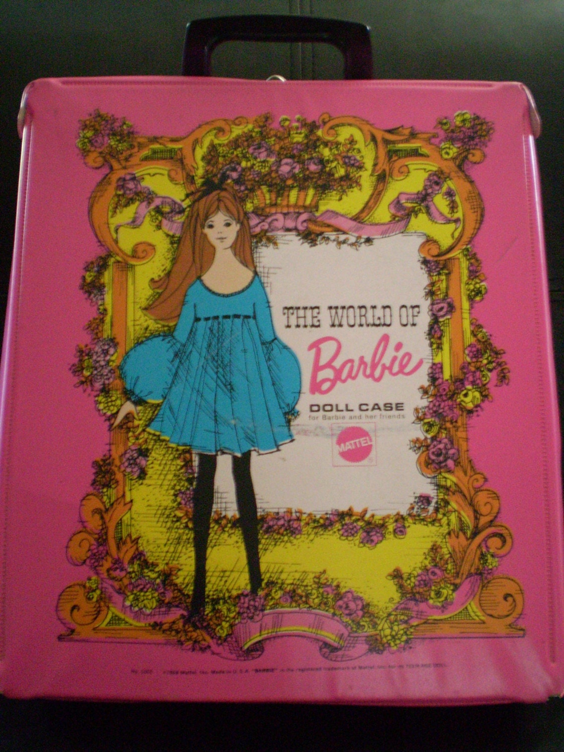 Vintage The World of Barbie Doll Case 1968