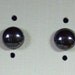 Shiny 6mm Hematite Stud Earrings Titanium Post and Clutch Hypo Allergenic Handmade in Newfoundland Yang