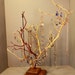 Large Bonde and Red Twin Branch Manzanita Jewelry Tree - 795