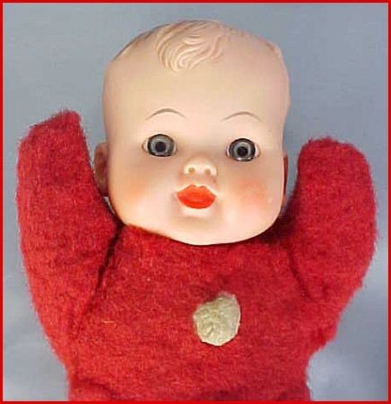 vintage stuffed doll