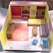 SALE 60s BARBIE DOLL HOUSE Vintage 1962 Cardboard Home with