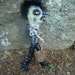Folk Art Doll ZOMBIE Mr.Crow creepy doll SALE