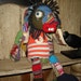 SALE Recycled WOOL Freaky MONSTER Animal