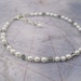 Swarovski Crystal and Glass Pearl Ankle Bracelet